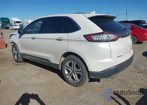 2018 Ford Edge Titanium from USA, damaged, VIN 2FMPK3K92JBB07701